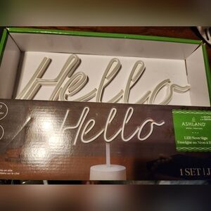 Hello Ashland Led Neon Sign